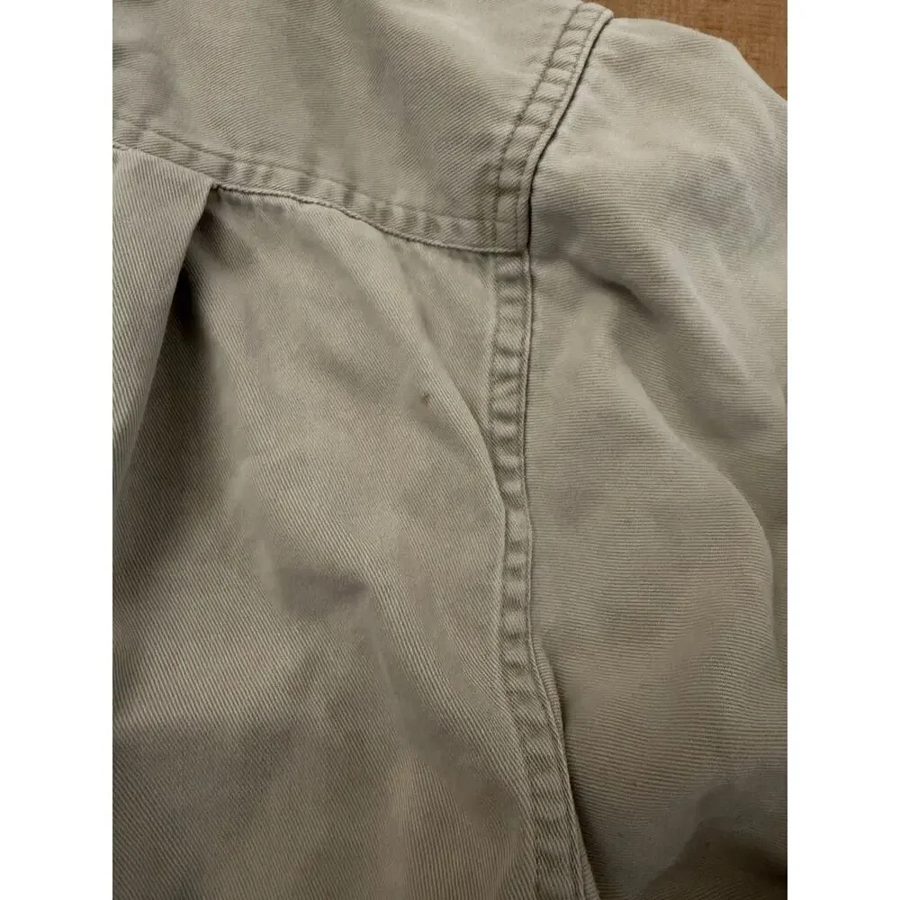 Vintage Banana Republic Shirt Mens XL Safari Travel Pockets Button Down 90s